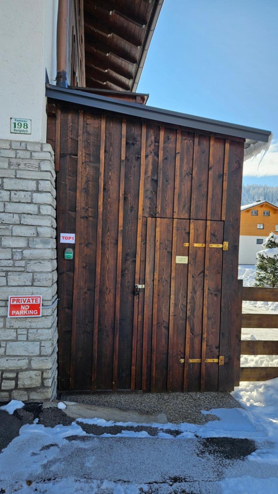 Bergidyll Top 1 Gartenwohnung Ramsau am Dachstein Eksteriør bilde